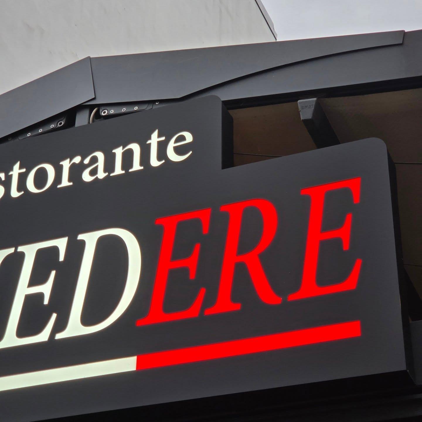 Belvedere LED-Leuchtschild Foto 4