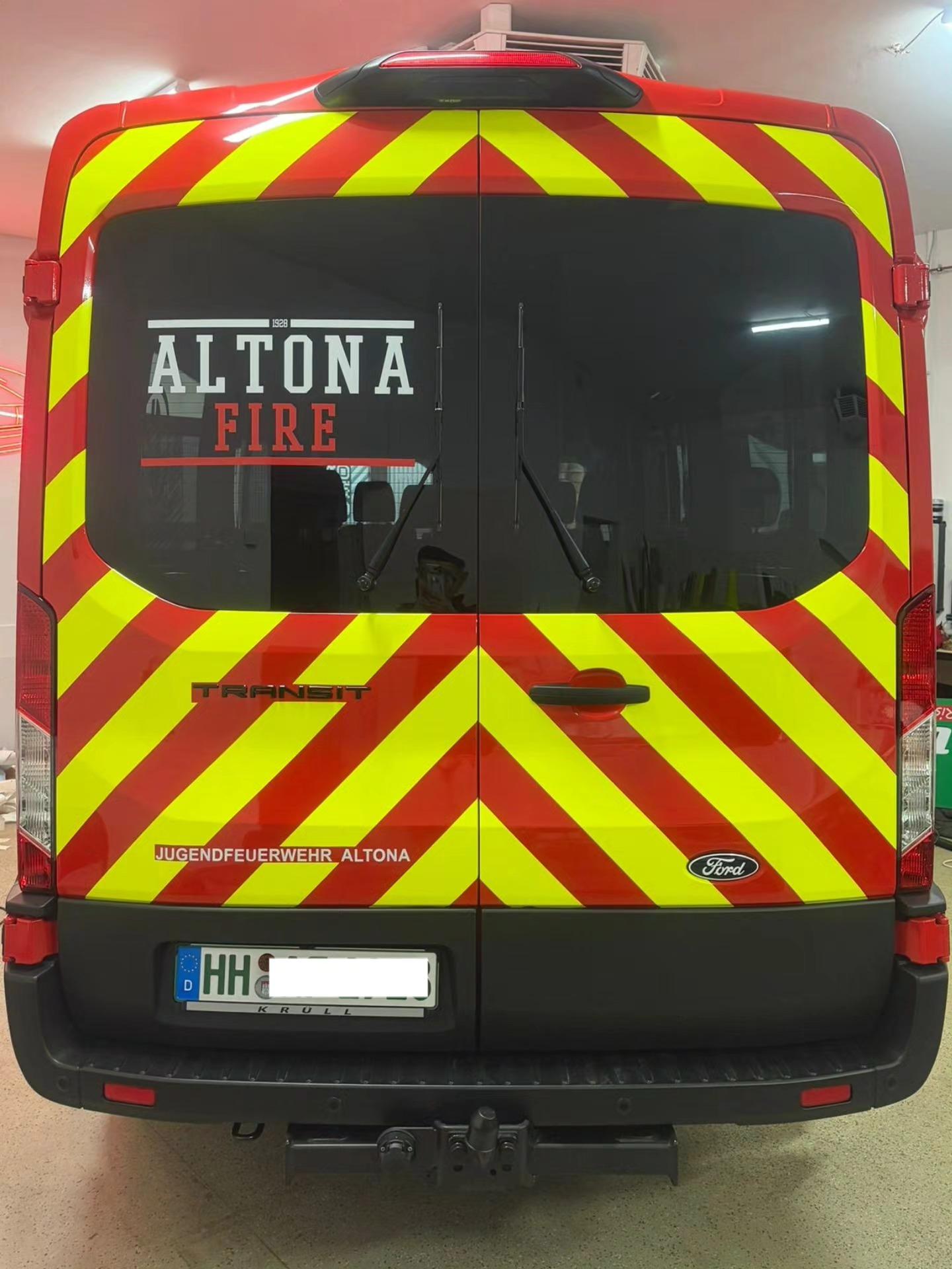 Feuerwehr Altona Großformatdruck