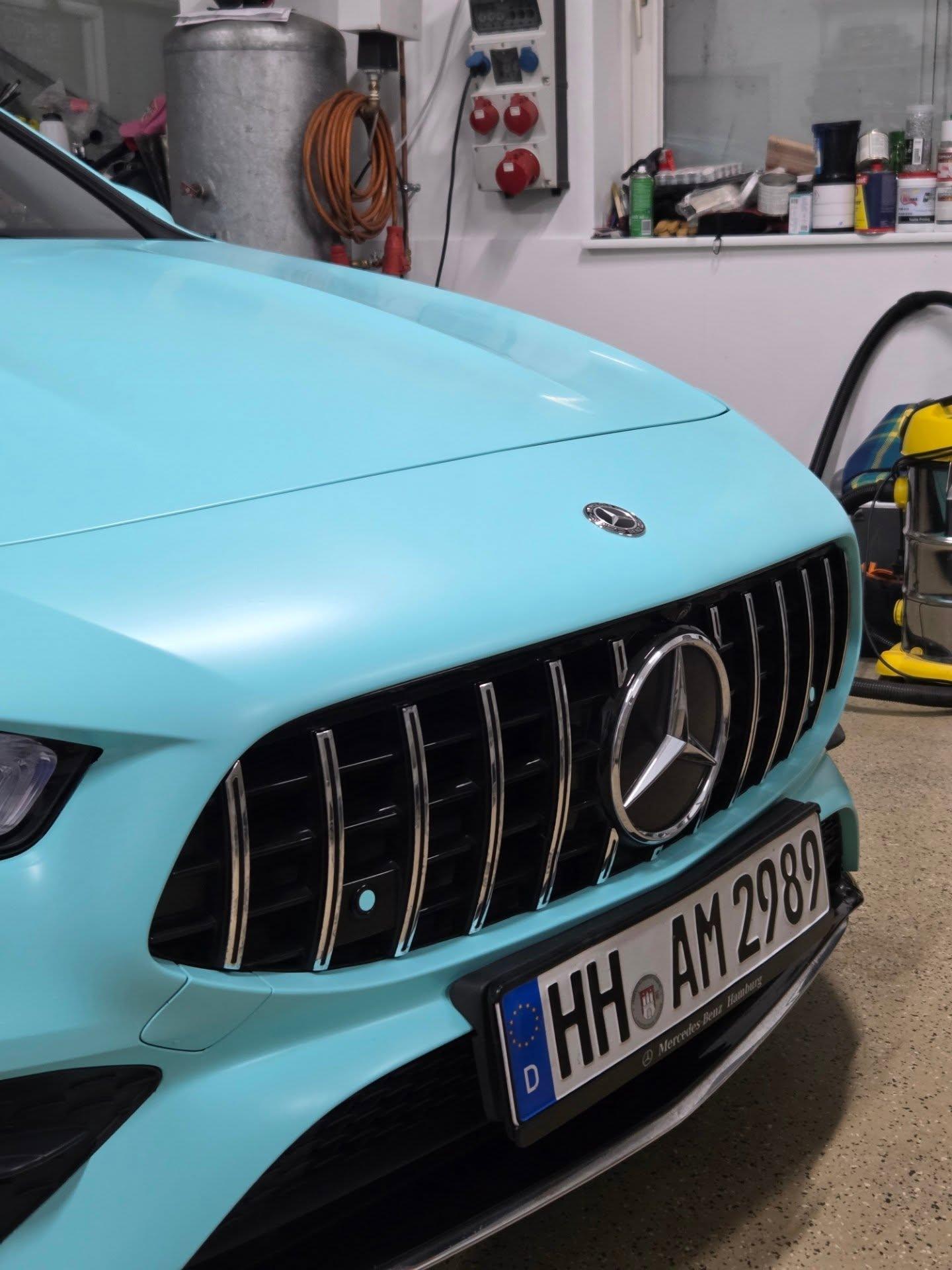 Mercedes Fahrzeugfolierung