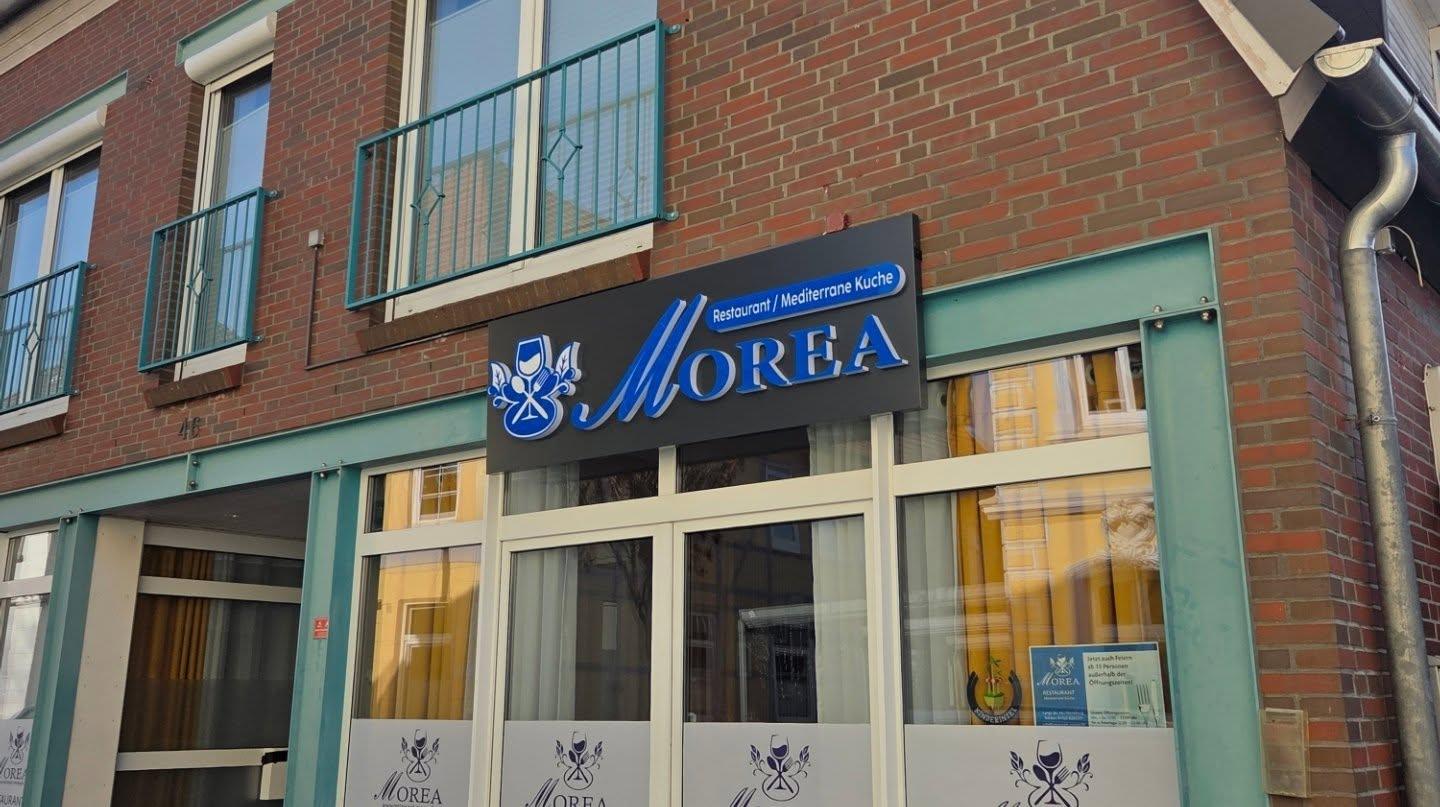 Morea Restaurant Leuchtkasten Foto 3
